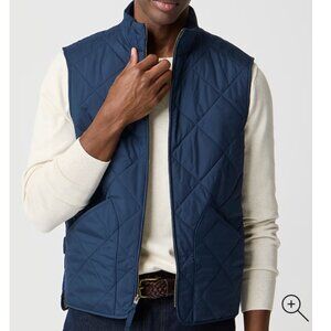 J Crew Men's Walker Vest in Navy XS
